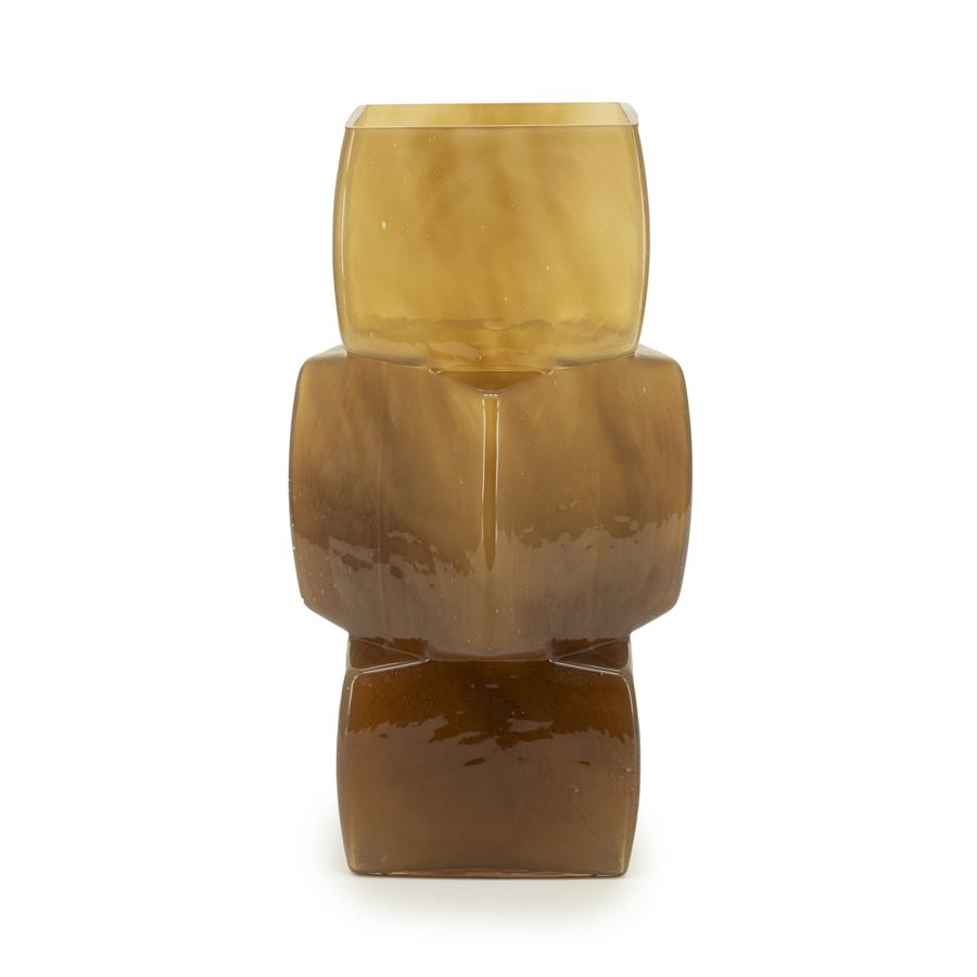 Pottery and vases Batu 16x16x30 – geel | By Boo