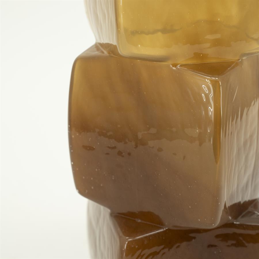 Pottery and vases Batu 16x16x30 – geel | By Boo