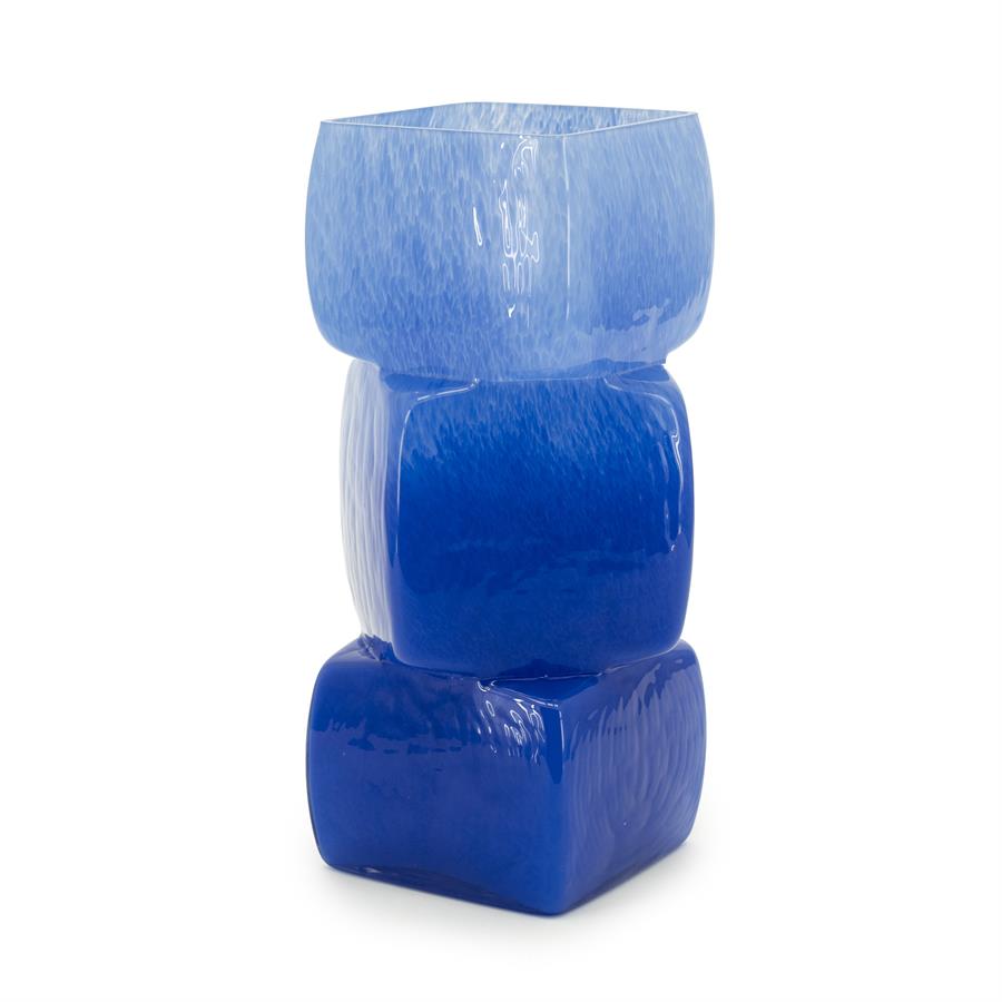 Pottery and vases Batu 16x16x30 – blauw | By Boo