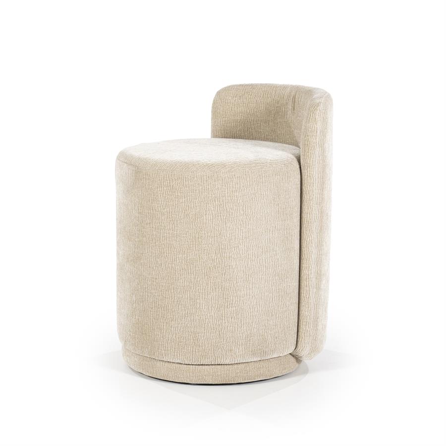 Poufs and stools Marque 43x48x63 – taupe | By Boo