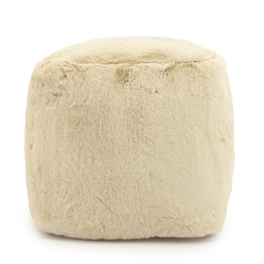 Poufs and stools Pouf Mosa 45x45x45 – beige | By Boo
