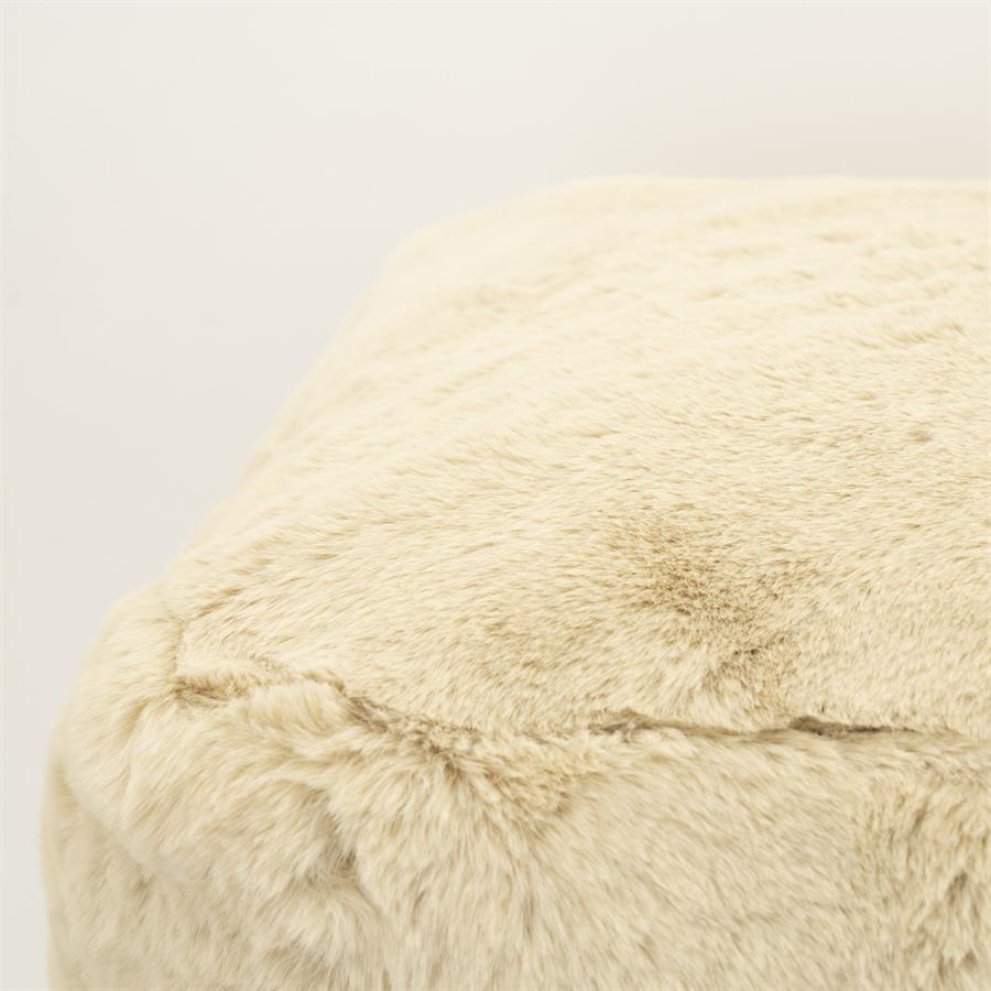 Poufs and stools Pouf Mosa 45x45x45 – beige | By Boo