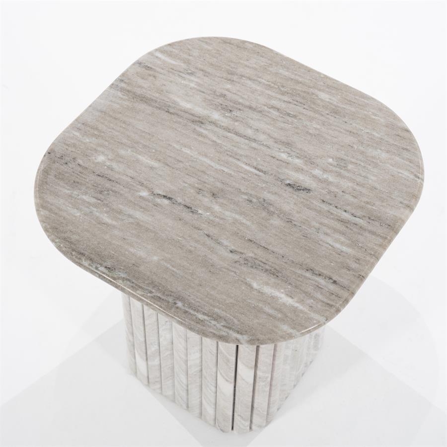 Tables Side table Dorique 45x45x45 – bruin | By Boo