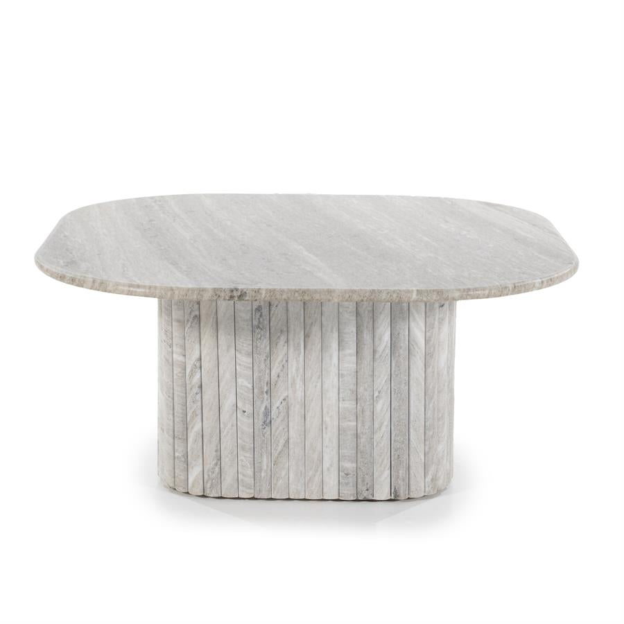 Tables Coffee table Dorique 80x80x35 – bruin | By Boo