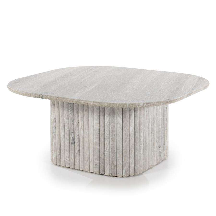 Tables Coffee table Dorique 80x80x35 – bruin | By Boo