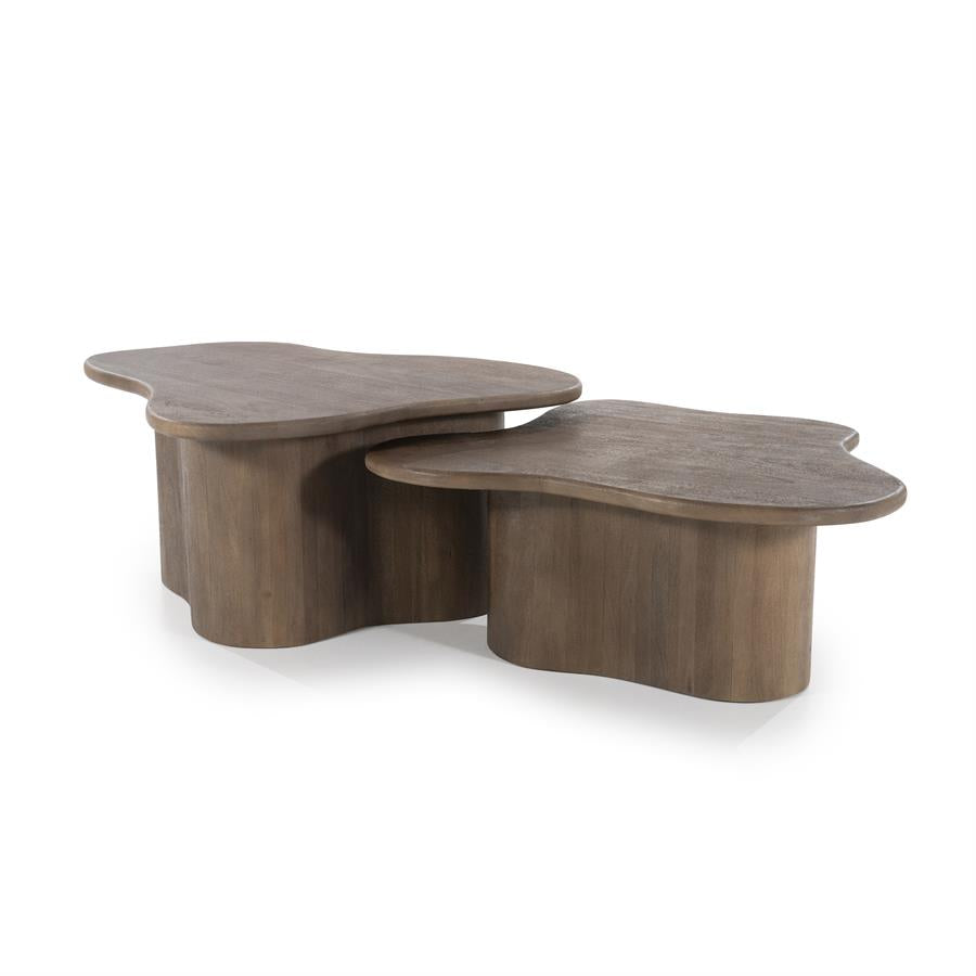 Tables Fall 75x75x38 / 75x65x32 – bruin | By Boo