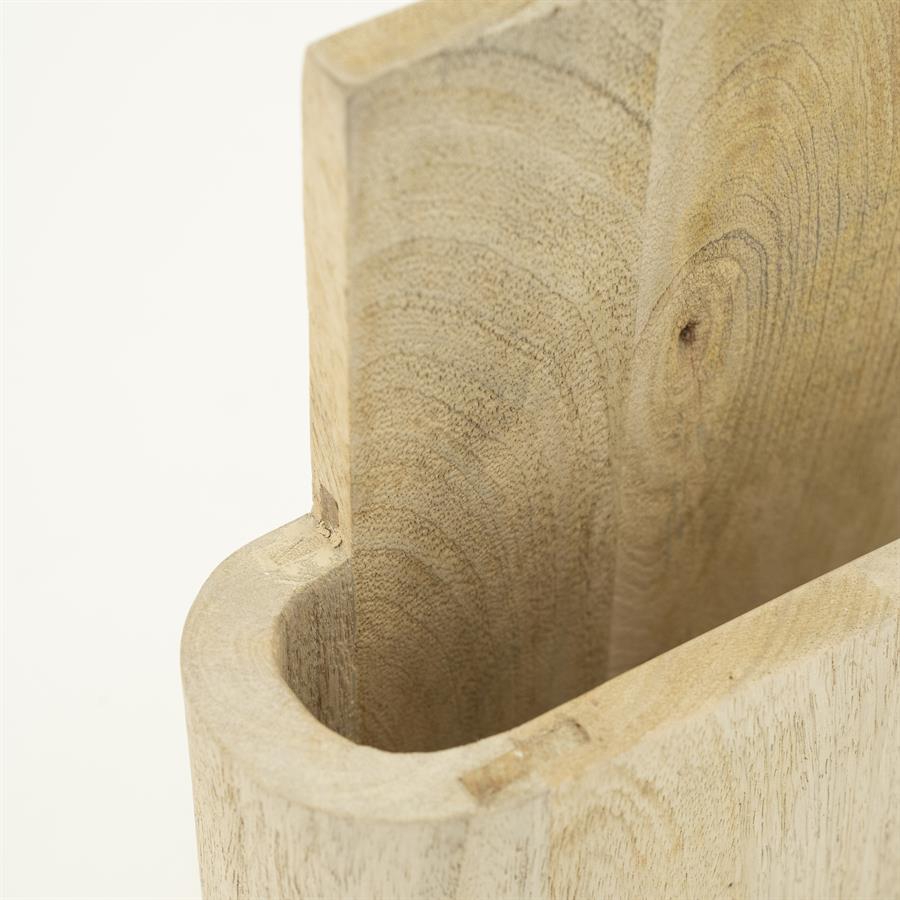 Wanddecoratie Yomu 29x8x25 – natuurlijk | By Boo