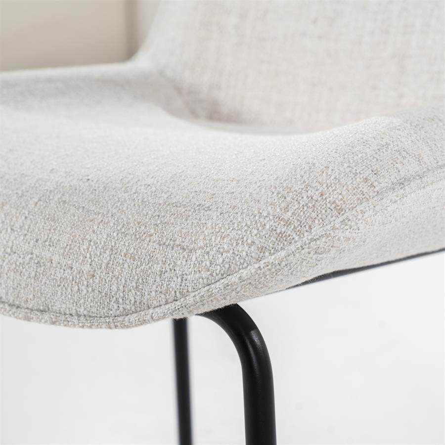 Stoel Base 53x63,5x83,5 – beige | By Boo