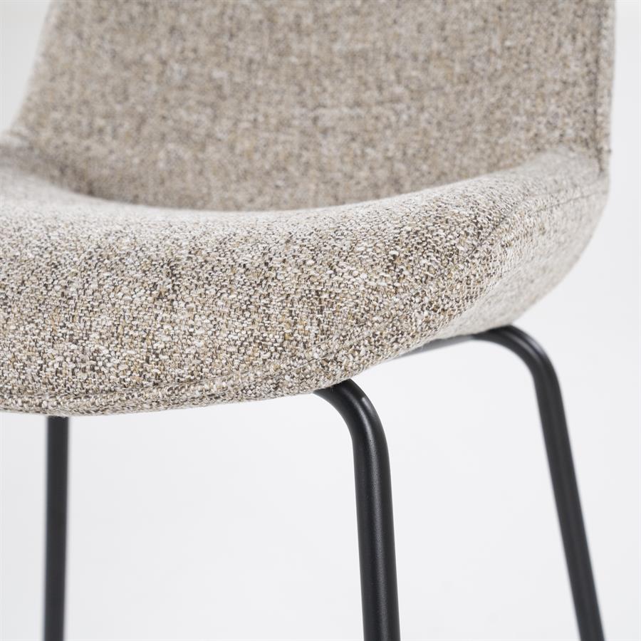 Stoel Base 53x63,5x83,5 – taupe | By Boo