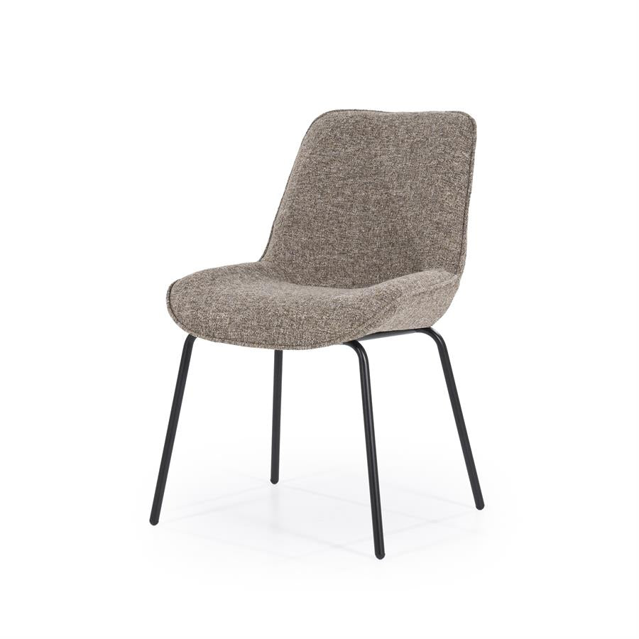 Stoel Base 53x63,5x83,5 – bruin | By Boo