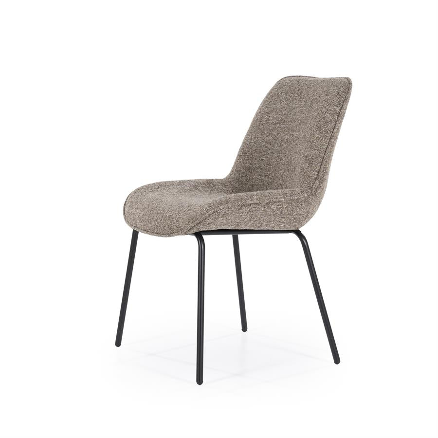 Stoel Base 53x63,5x83,5 – bruin | By Boo