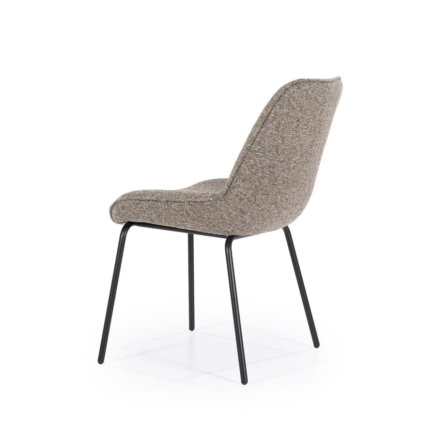 Stoel Base 53x63,5x83,5 – bruin | By Boo