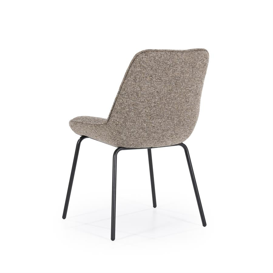 Stoel Base 53x63,5x83,5 – bruin | By Boo