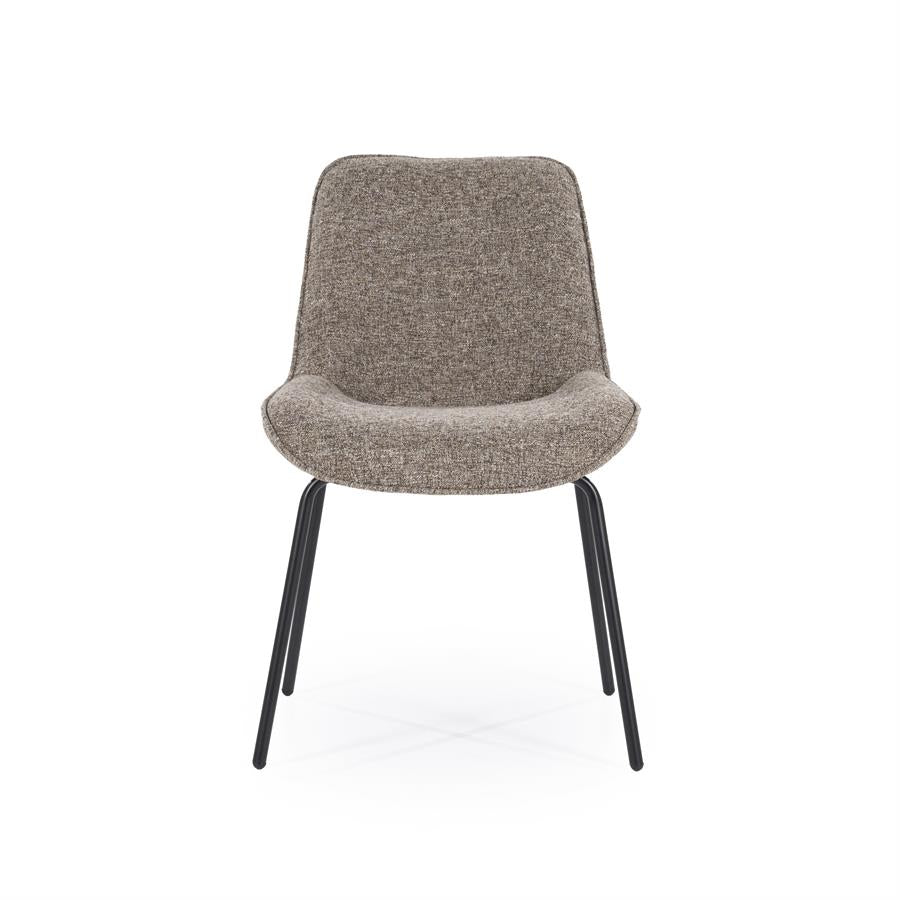 Stoel Base 53x63,5x83,5 – bruin | By Boo