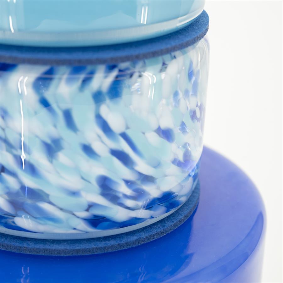 Pottery and vases Golas 17x29x32 – blauw | By Boo