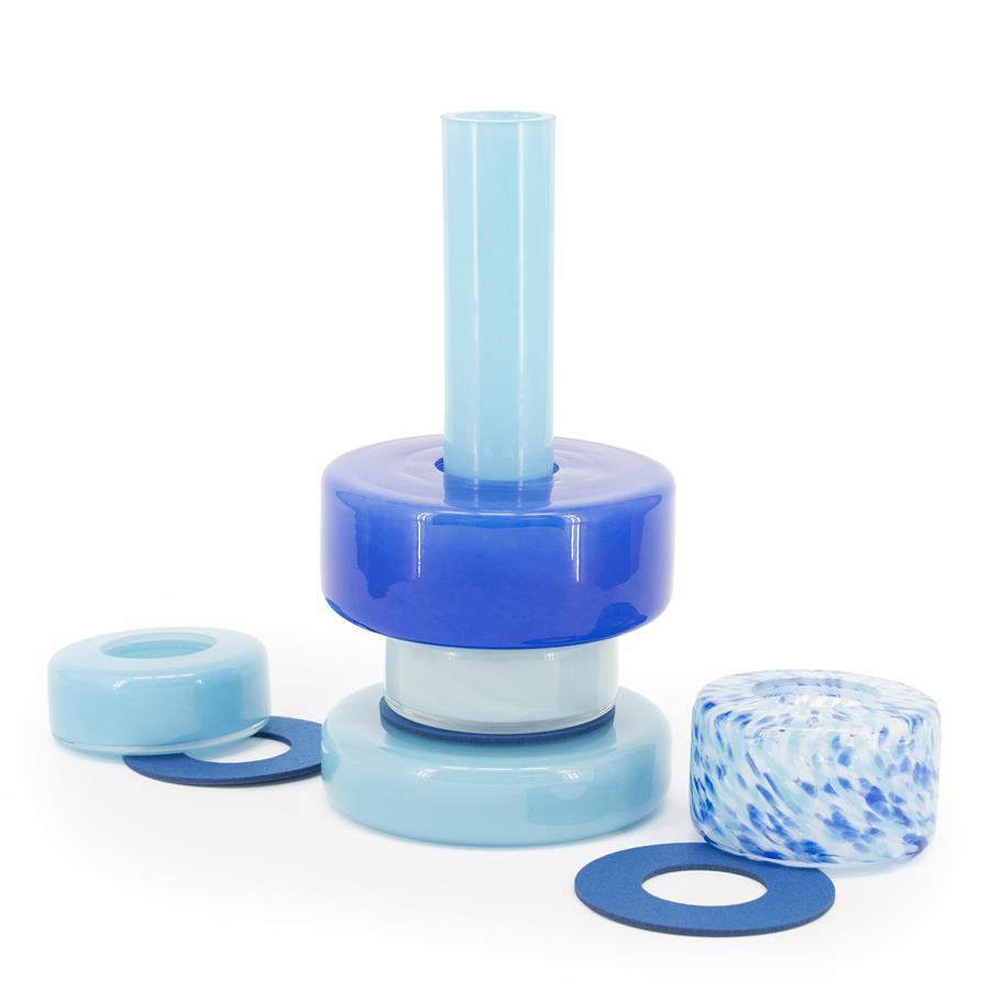 Pottery and vases Golas 17x29x32 – blauw | By Boo