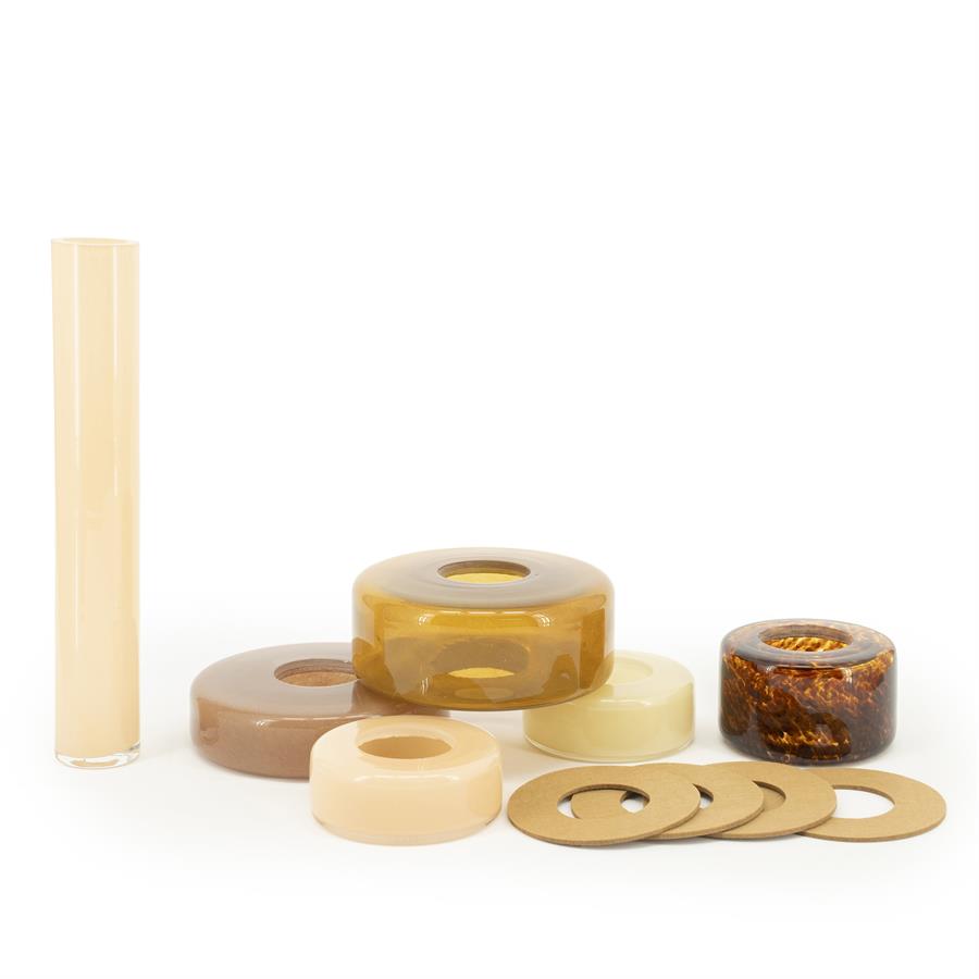 Pottery and vases Golas 17x29x32 – bruin | By Boo