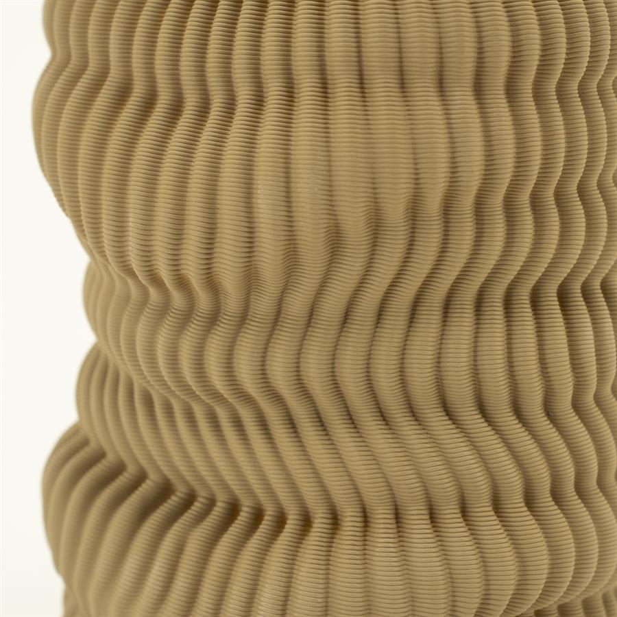 Pottery and vases Vase Mae small 17x17x20 – beige | By Boo