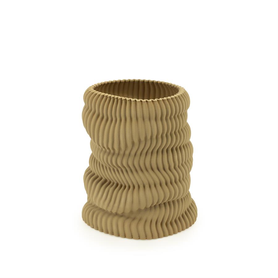 Pottery and vases Vase Mae small 17x17x20 – beige | By Boo