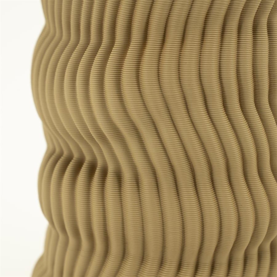 Pottery and vases Vase Mae large 17x17x30 – beige | By Boo