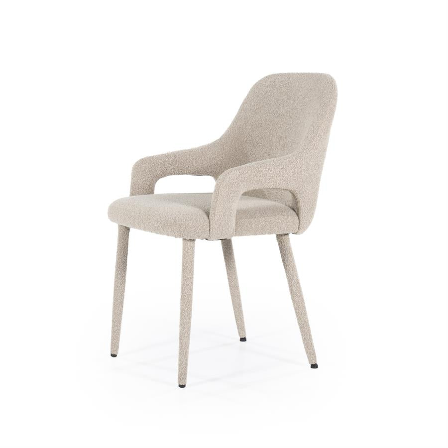 Stoel Chair Fika 56,5x59x86 – taupe | By Boo