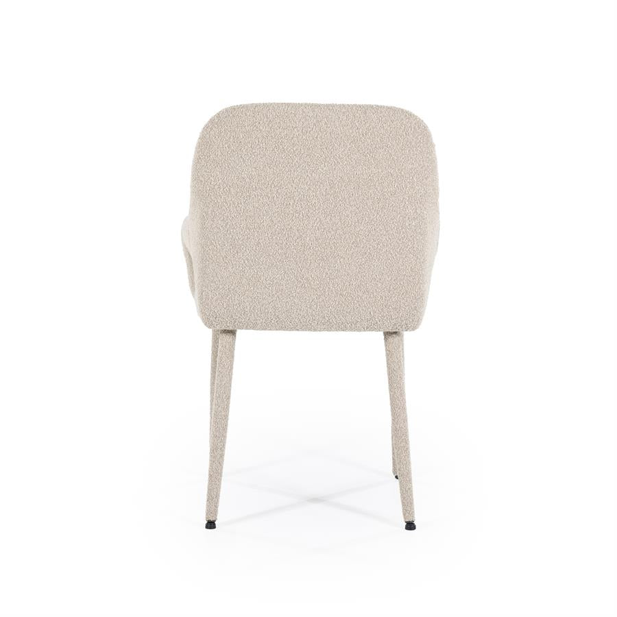 Stoel Chair Fika 56,5x59x86 – taupe | By Boo