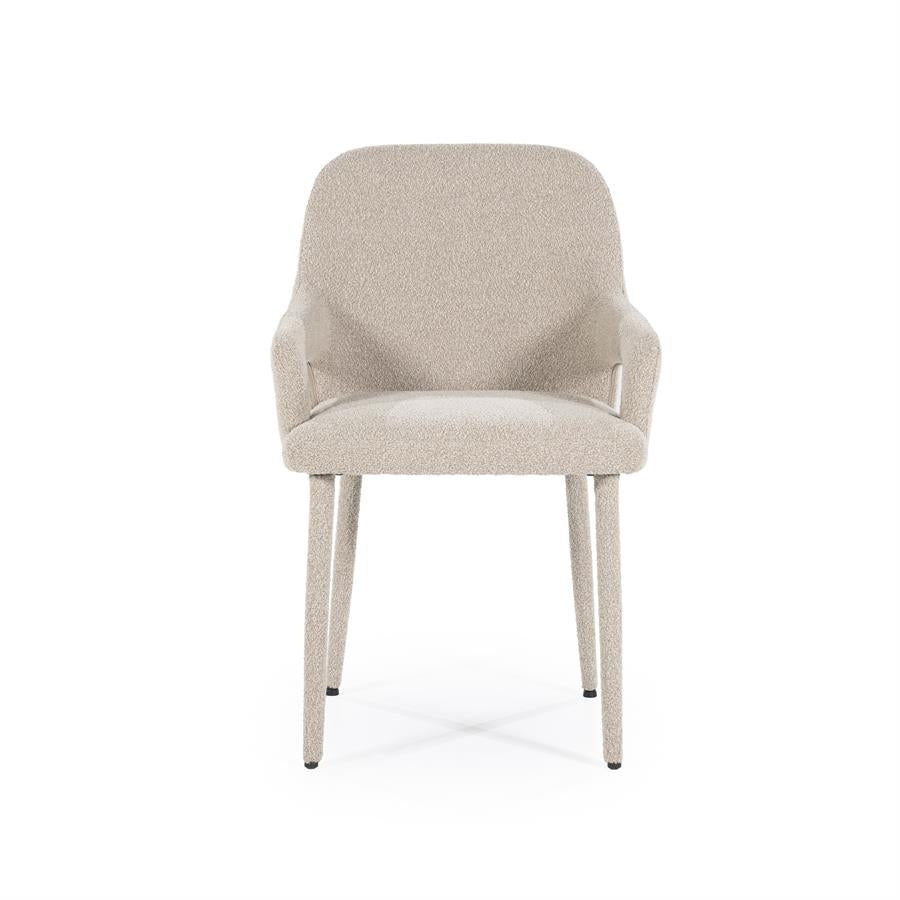 Stoel Chair Fika 56,5x59x86 – taupe | By Boo