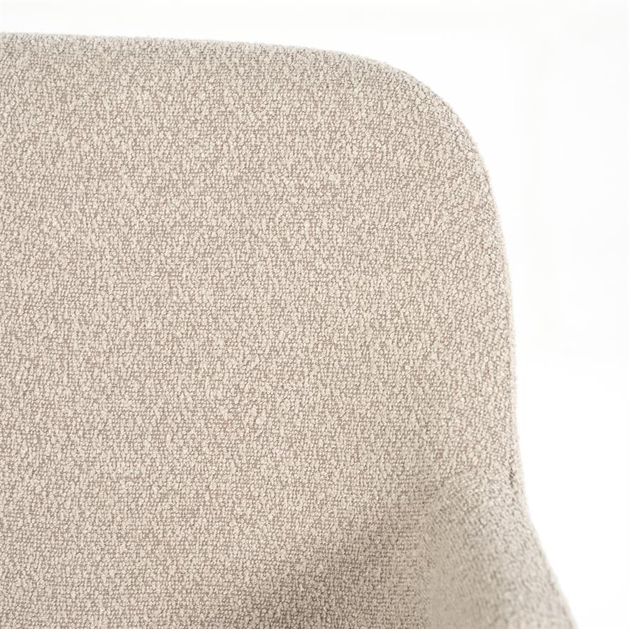 Stoel Chair Fika 56,5x59x86 – taupe | By Boo