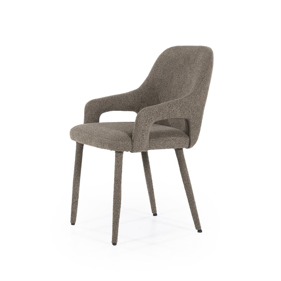 Stoel Chair Fika 56,5x59x86 – bruin | By Boo