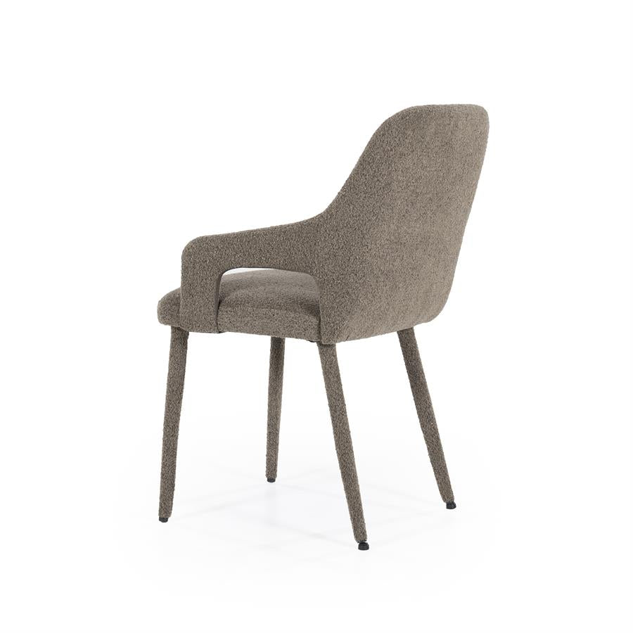 Stoel Chair Fika 56,5x59x86 – bruin | By Boo