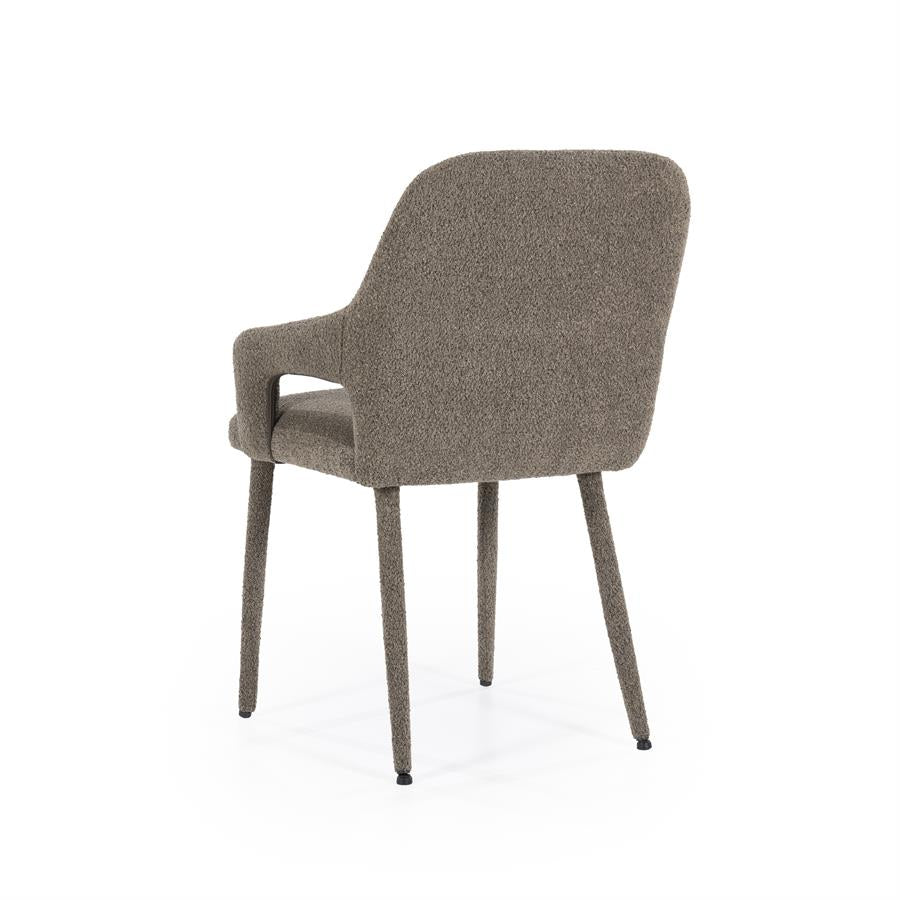 Stoel Chair Fika 56,5x59x86 – bruin | By Boo