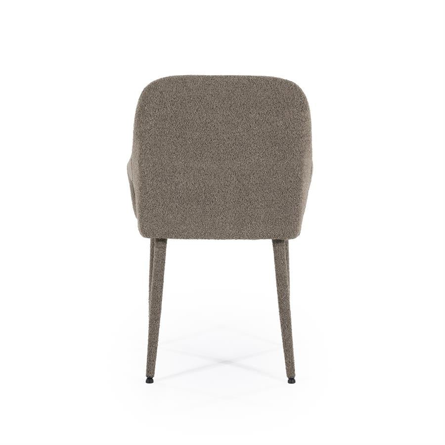 Stoel Chair Fika 56,5x59x86 – bruin | By Boo