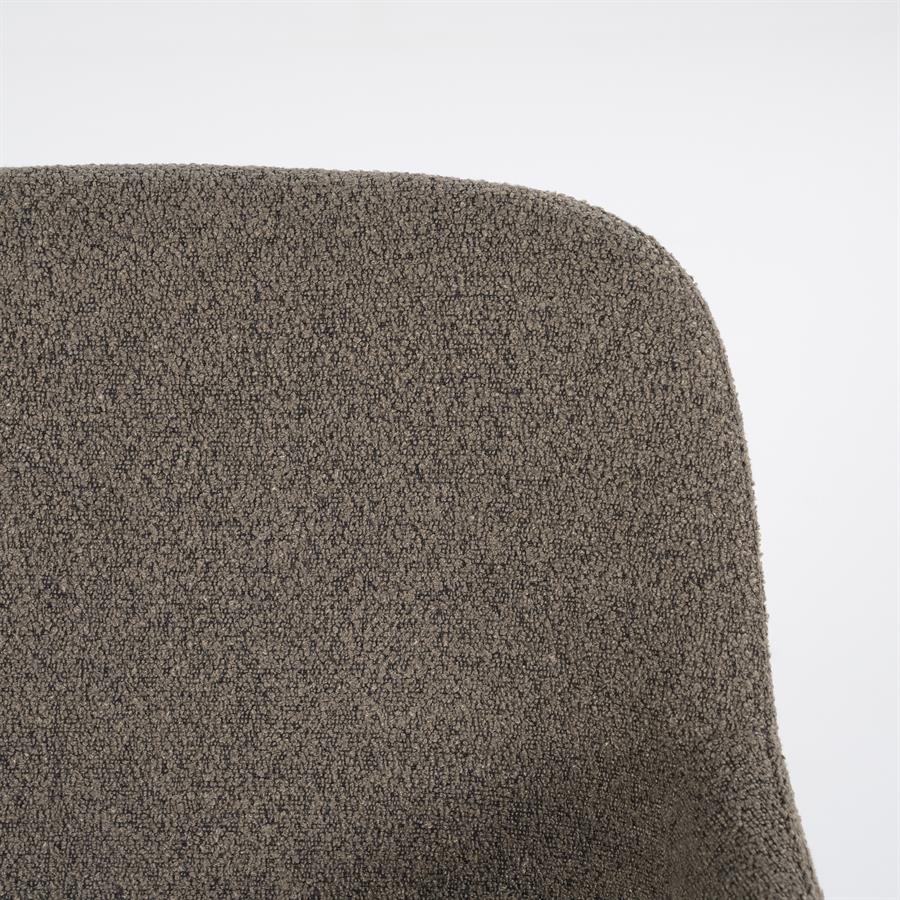 Stoel Chair Fika 56,5x59x86 – bruin | By Boo