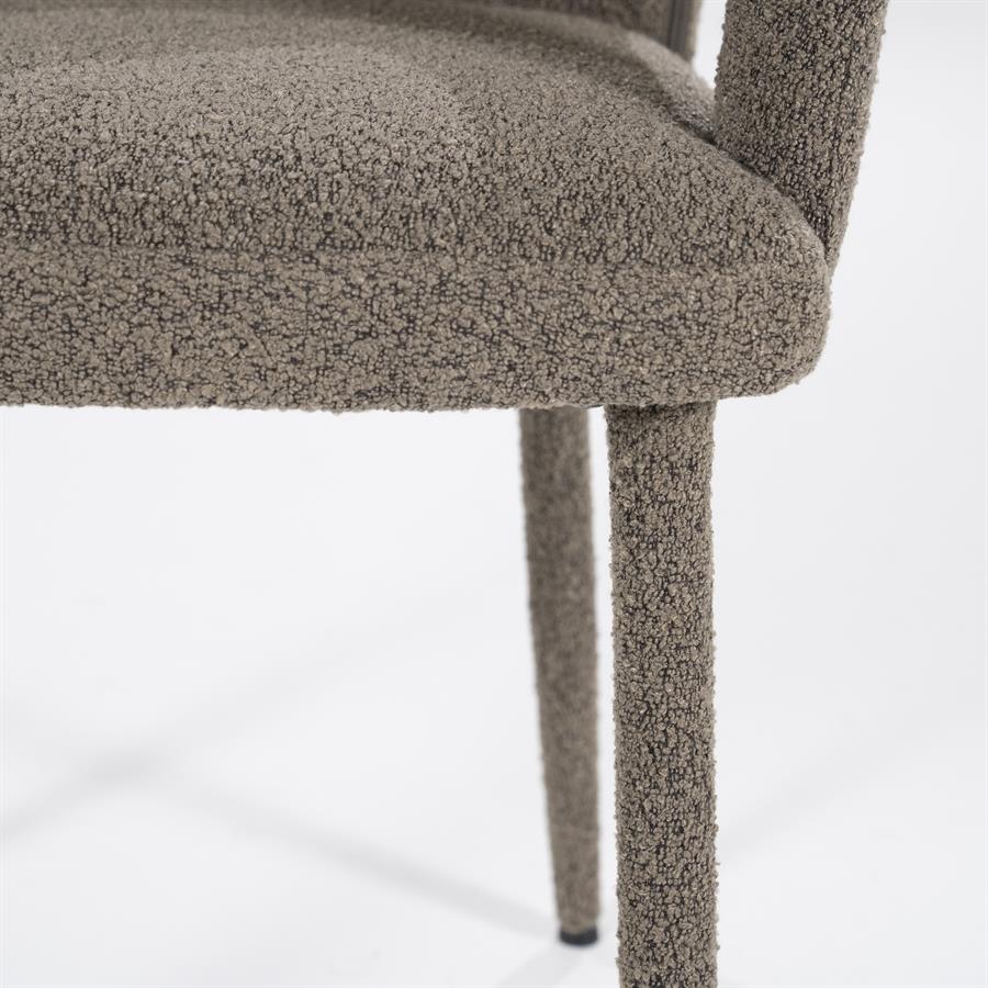 Stoel Chair Fika 56,5x59x86 – bruin | By Boo