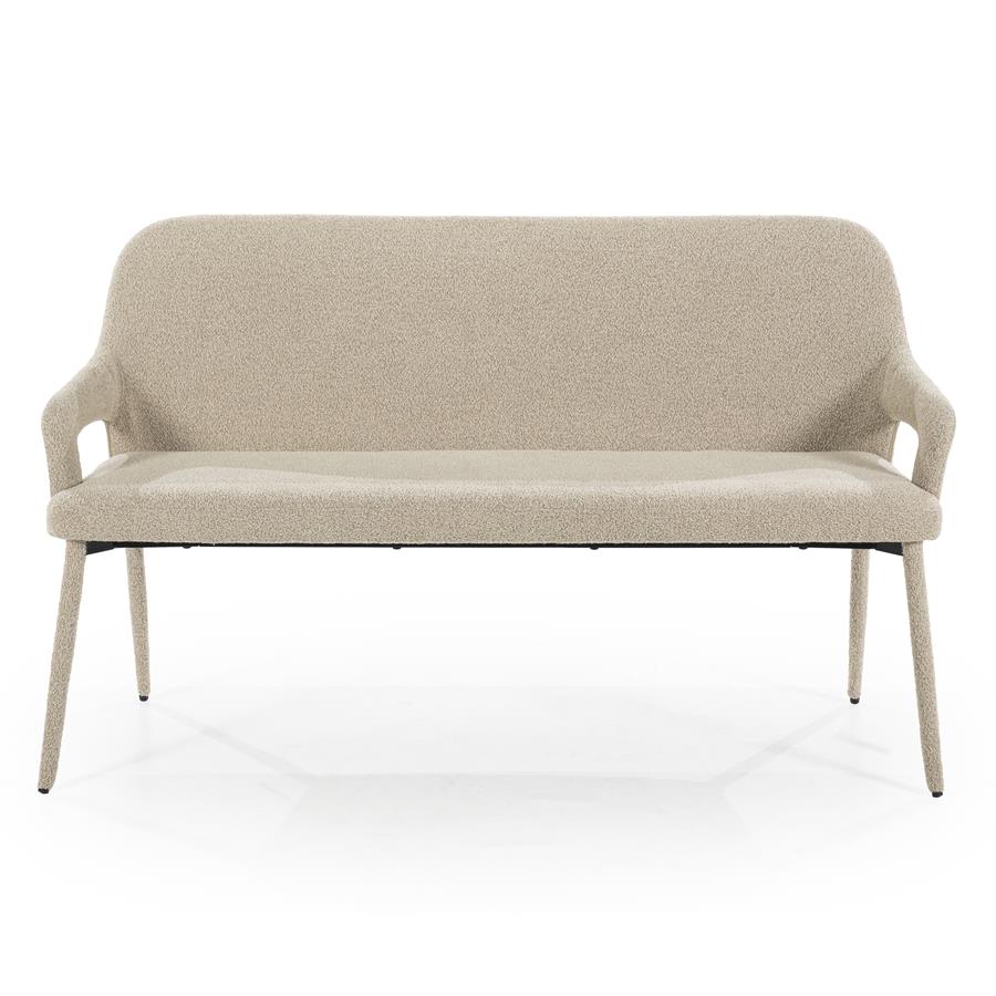 Poufs and stools Bench Fika 140x58x84 – taupe | By Boo