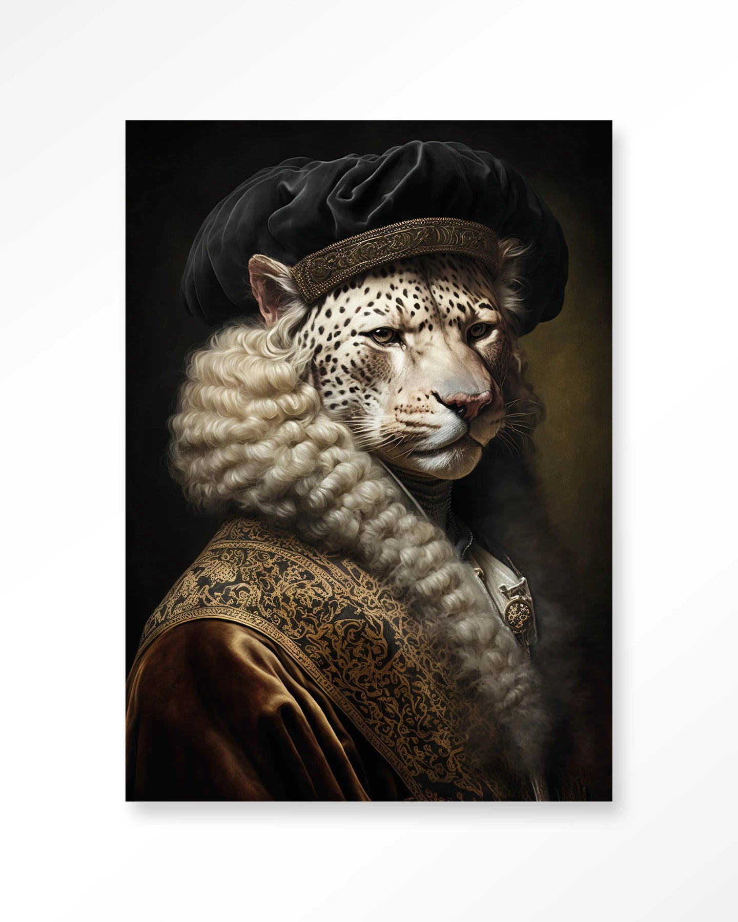Snow Leopard – Art Print