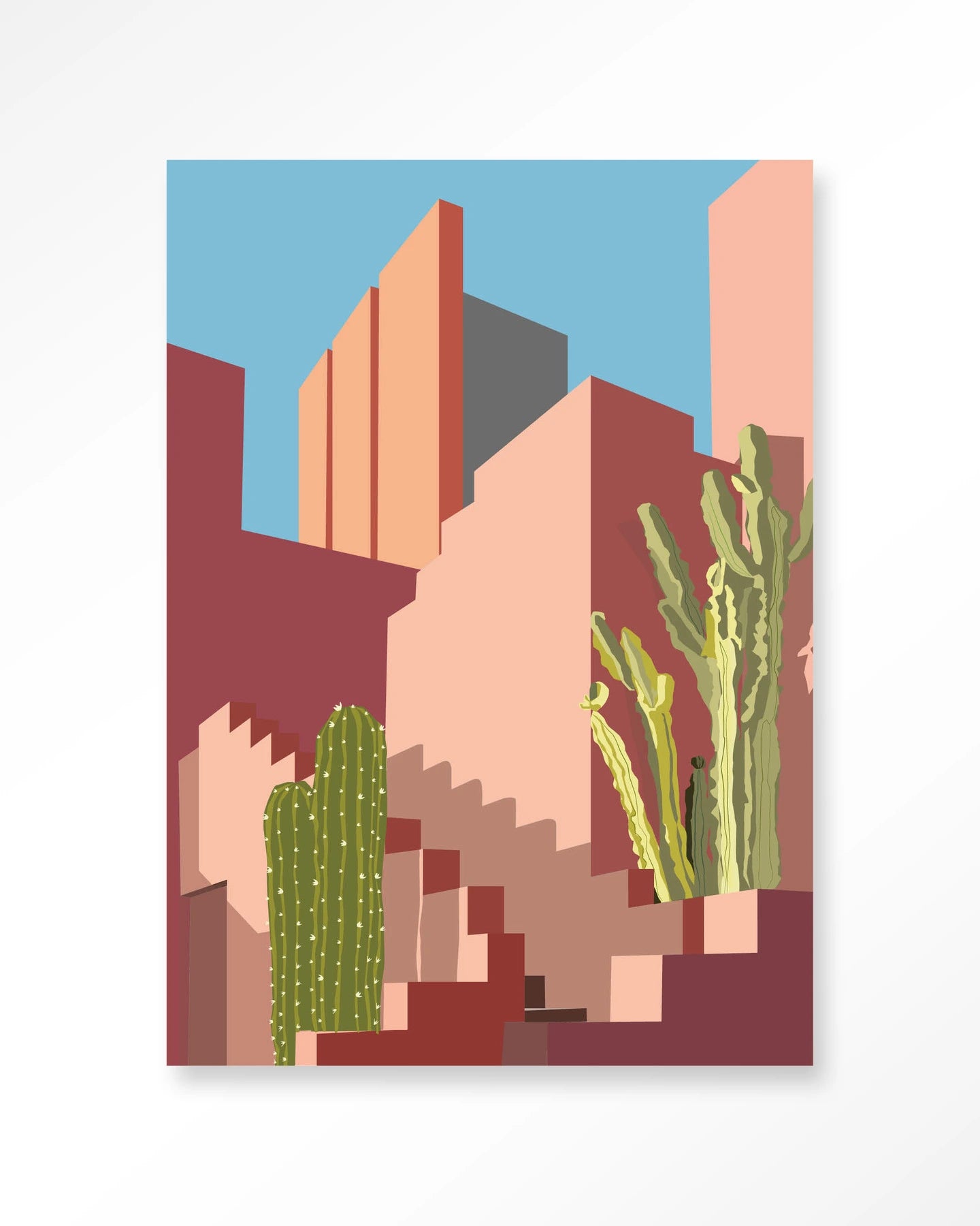Botanical Stairs – Art Print