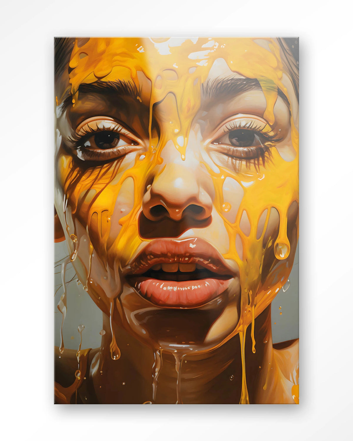 Honey – portret met honing – Glas – Blinde montage