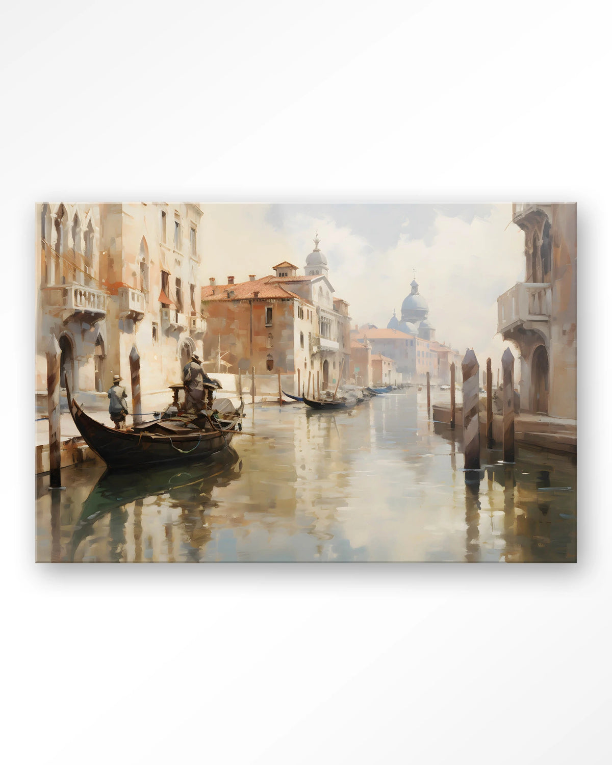 Venice – venetiaanse gracht met gondel – Glas – Blinde montage