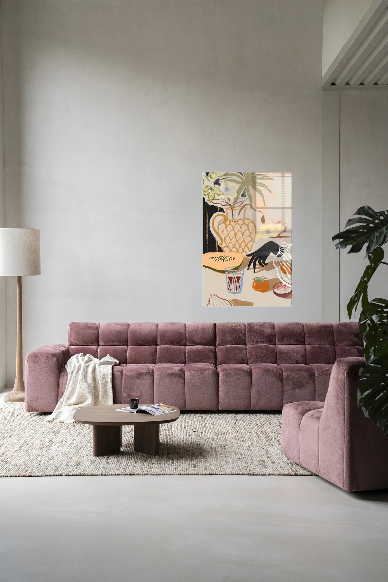 Fruitful Spread – Glasschilderij