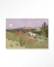 Running Horses – Wandkleed