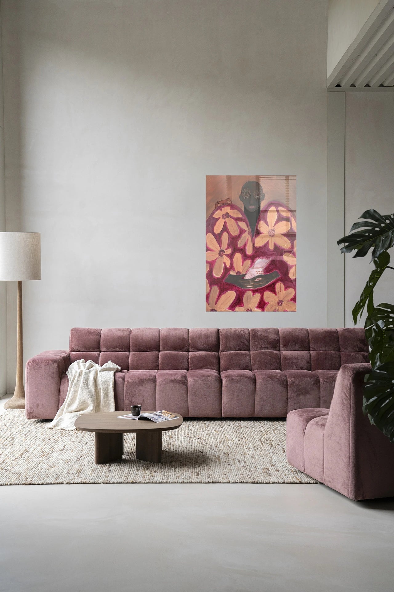 Borrowed Home – Glasschilderij
