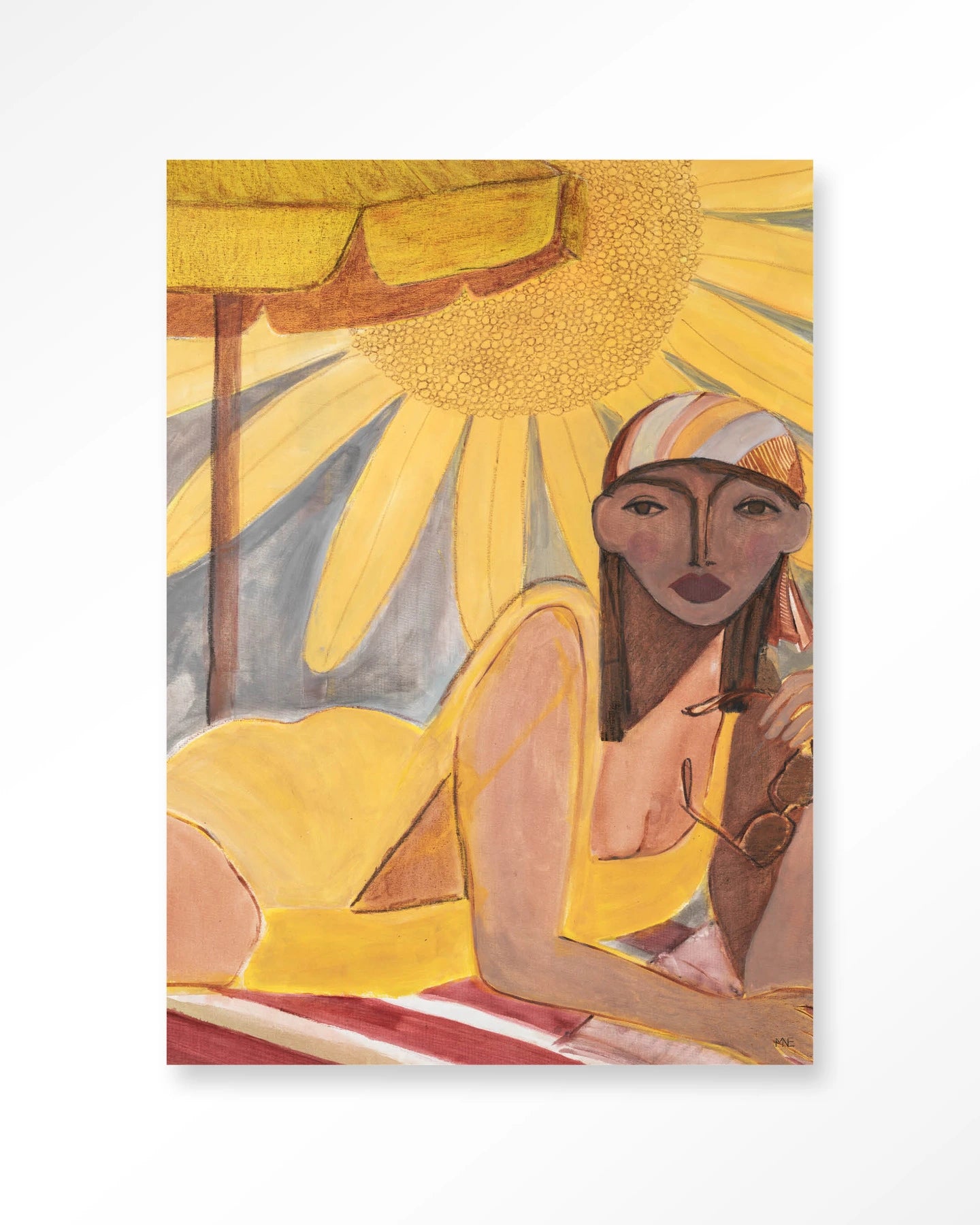 Sunflower Sun – Wandkleed