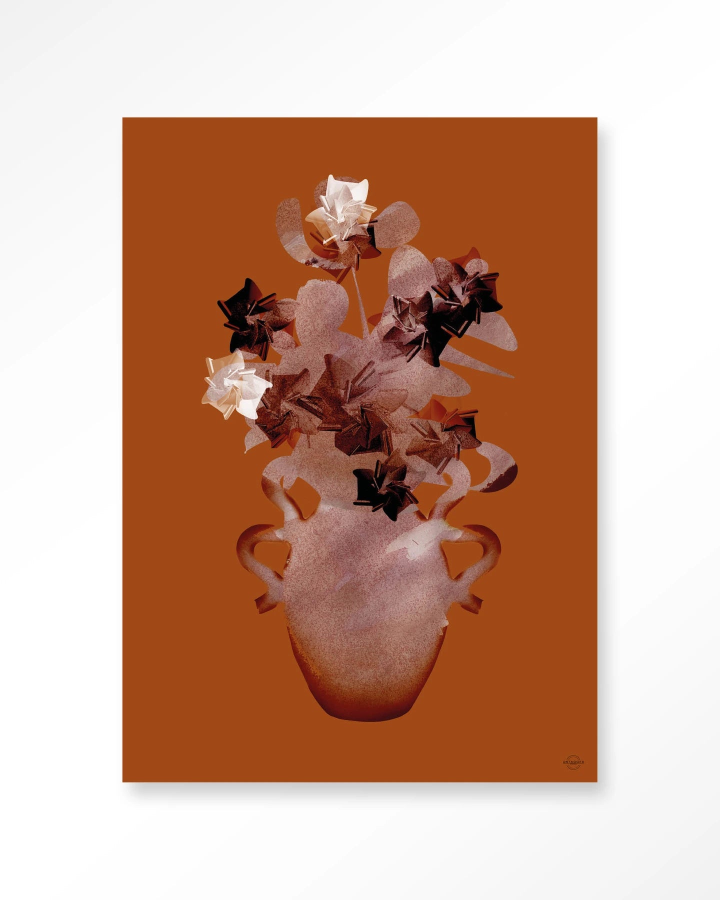 Amphora Flowers – Wandkleed