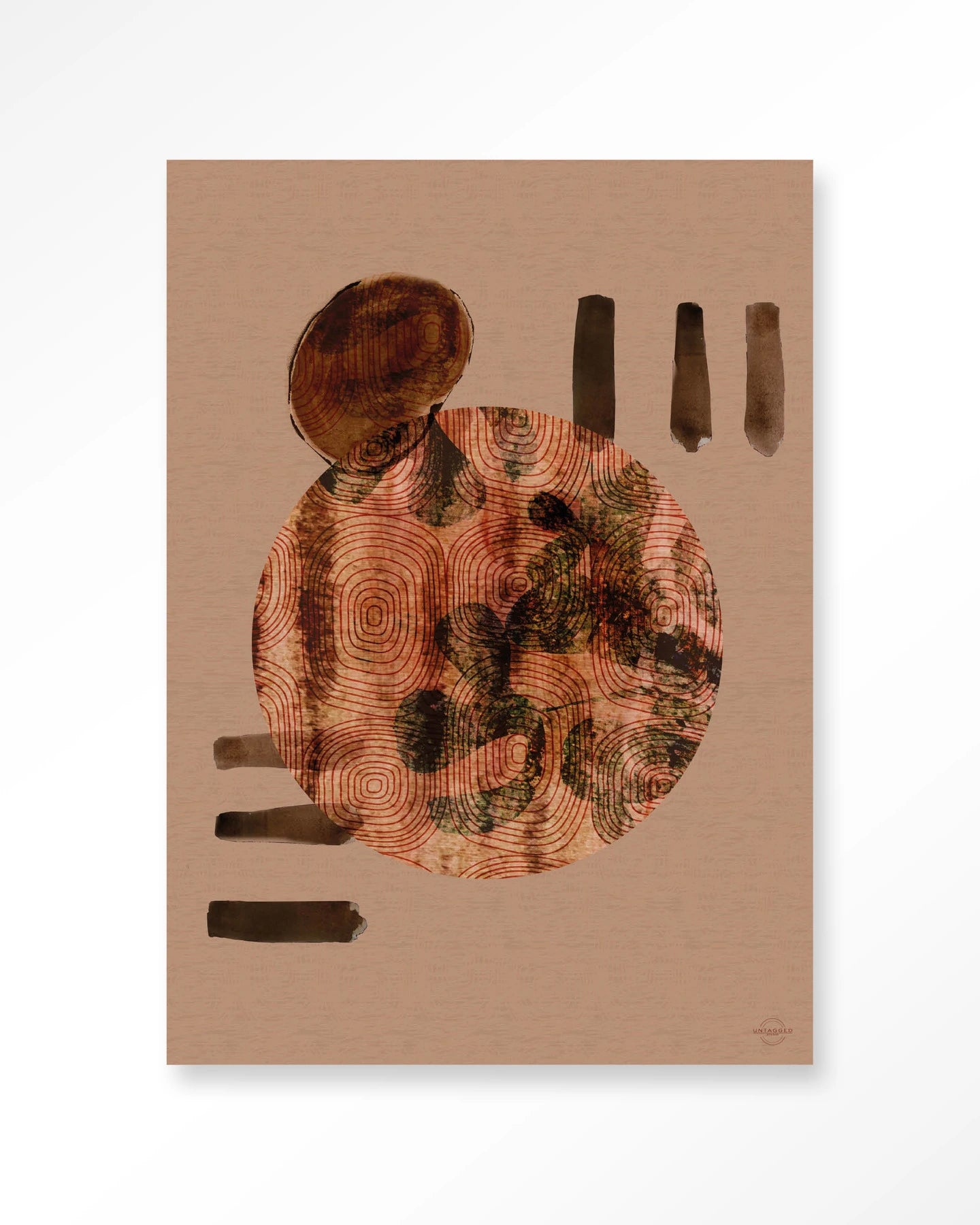 Wabi-Sabi Lifelines – Art Print