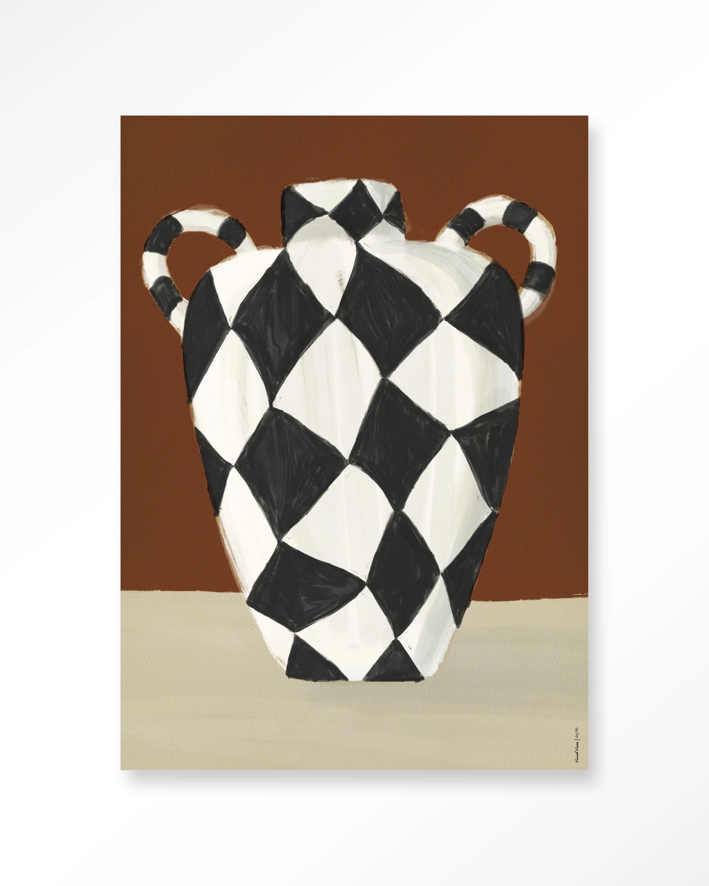 Vivid Vase 01 – Wandkleed