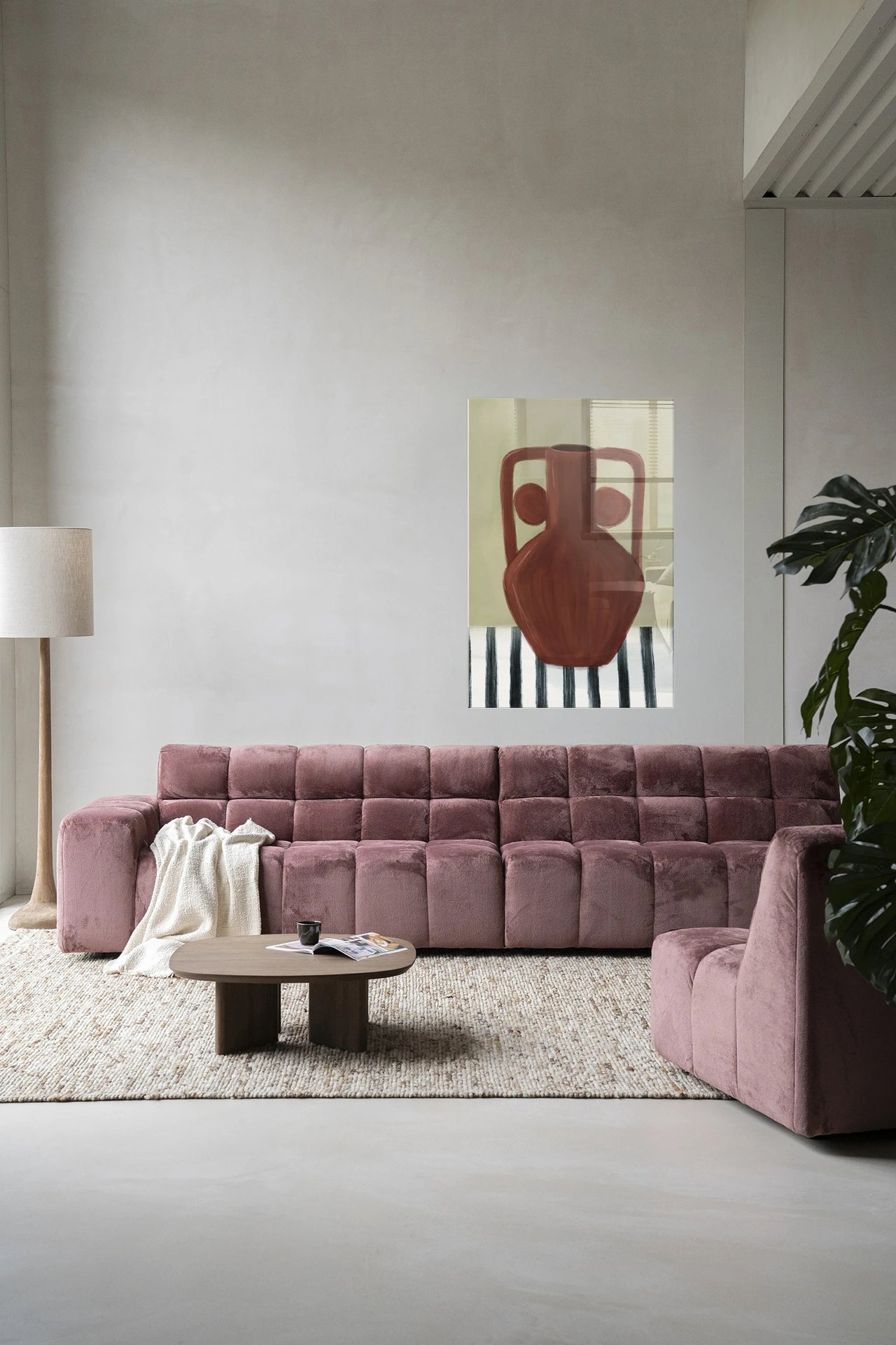 Vivid Vase 10 – Glasschilderij