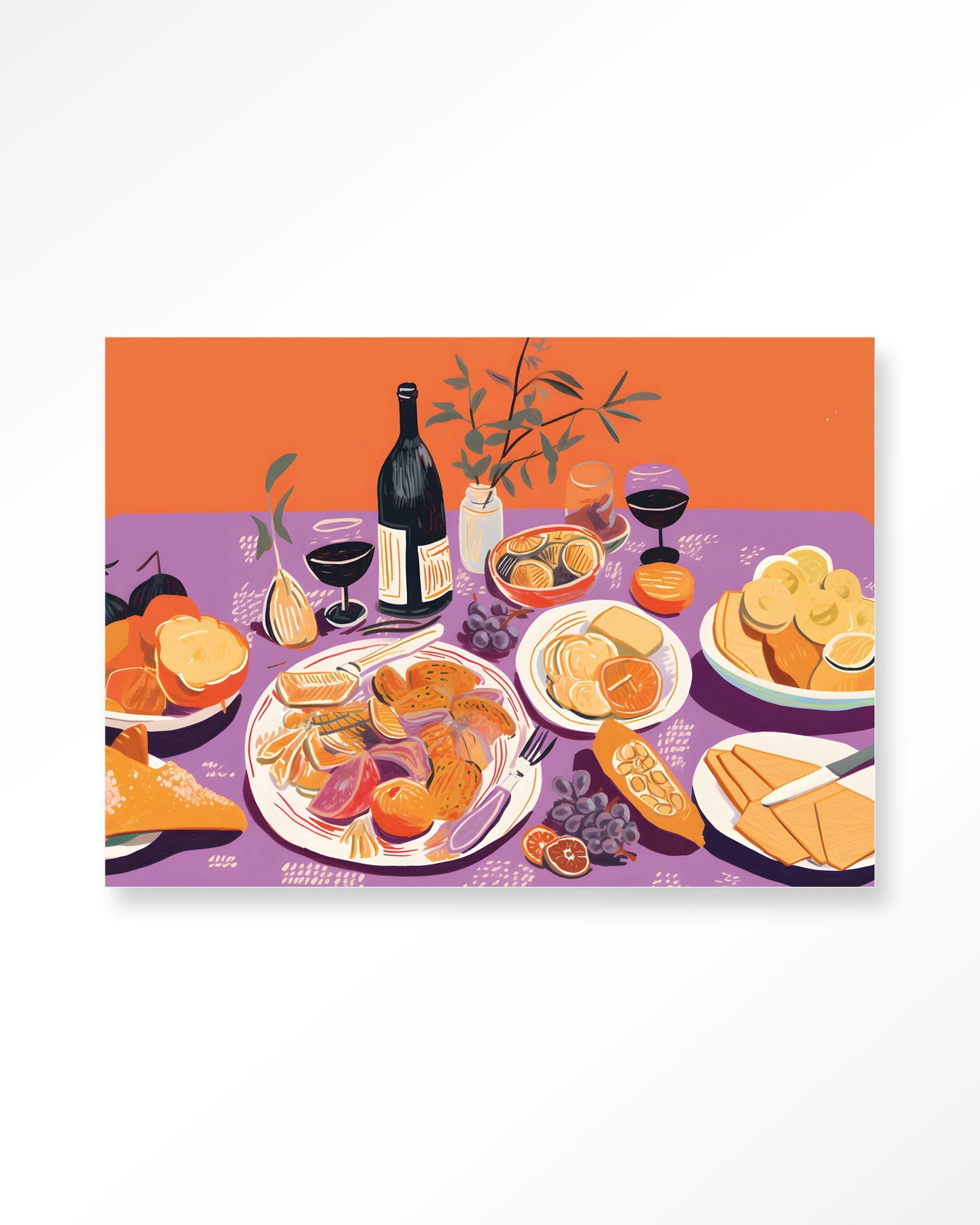 Burgundian Table – Wandkleed