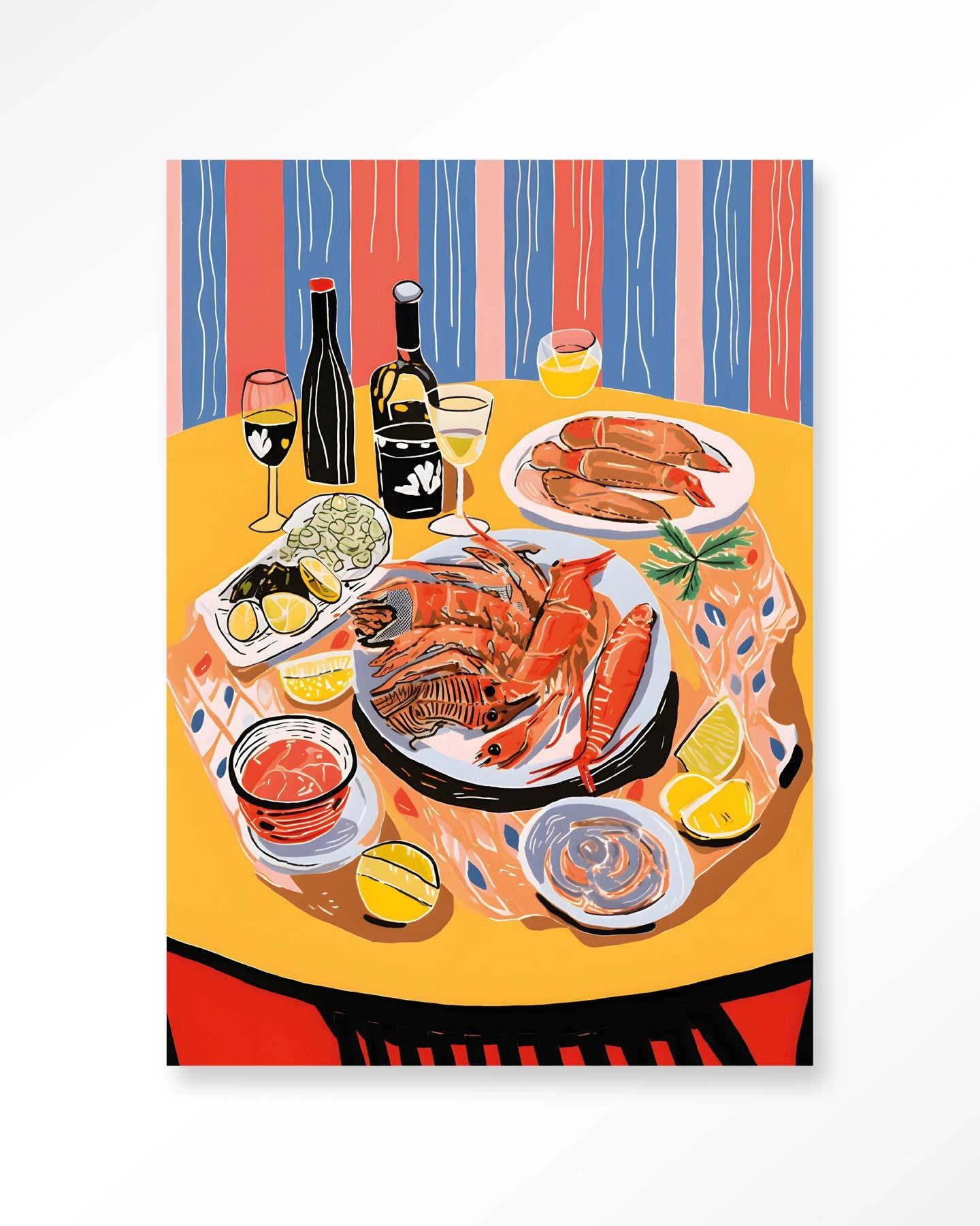Fruits de Mer – Wandkleed