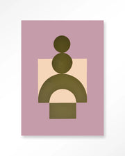 Forma 4 Pink – Wandkleed
